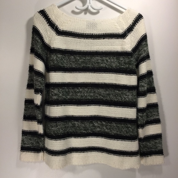 Vero Moda Striped Knit Sweater Size Med - Picture 3 of 8